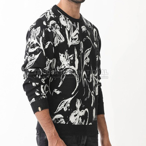 เสื้อสเวตเชิ้ตคอกลมผู้ชายแฟชั่นสตรีทแวร์ ผ้าฝ้ายทรงโอเวอร์ไซส์ เสื้อสเวตเชิ้ตผ้าเฟรนช์เทอร์รี่ราคาถูก - Product Image 3