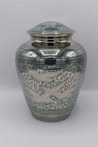 Urna clásica de la bandera americana, urna de cremación de alta calidad, la mejor urna conmemorativa única para cenizas funerarias - Product Image 5