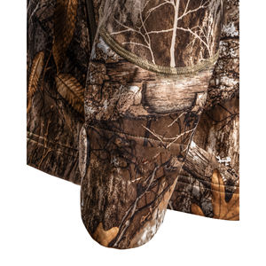 Veste de chasse pour homme en softshell 300g, manches longues, col montant, fermeture éclair, coupe-vent, imperméable, capuche pour l'hiver - Product Image 5