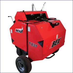 Mini empacadora de heno redonda PTO de 3 puntos de alta eficiencia con envoltura de cordel, 20 "de diámetro x 28" W a la venta - Product Image 6