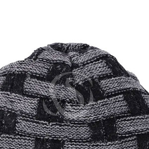 Winter Fashion Unisex <b>Beanie</b> Custom Logo Jacquard Knit Private Label 100% <b>Wool</b> High Quality Quick Dry Breathable Made Pakistan - Product Image 2