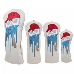 Premium Leather Waterproof <b>Golf</b> <b>Club</b> <b>Head</b> <b>Cover</b> Set Elastic Self-Fixing Closure Customizable Color Printed Patterns Fast - Product Image 6