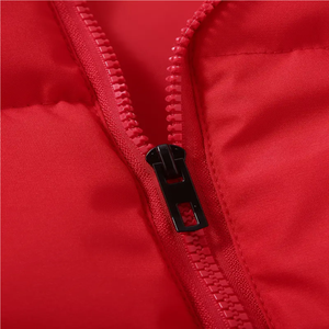 Chaqueta de Golf Acolchada para Hombre, con Cuello Alto, Cierre Frontal con Cremallera, Bolsillos, Resistente al Viento, con Logotipo Personalizado - Product Image 5