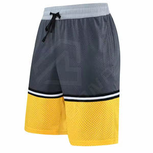 Pantalones cortos de gimnasio de baloncesto para hombre con logotipo personalizado de alta calidad proveedor al por mayor pantalones cortos deportivos de verano de malla transpirable impresos por sublimación - Product Image 2