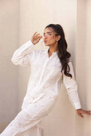 Summer Fancy Shirt And Trouser Lounge 2 Piece Cord Set Factory <b>Direct</b> Trendy Women's 2-Piece Cord Set - Product Image 6