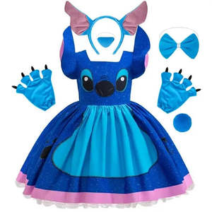 Disfraz de Stitch de Disney, Estilo Adorable para Niñas - Product Image 1