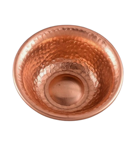 Bols de service en cuivre massif pour fruits et sucreries Bol en cuivre fabriqué à la main Vaisselle Bols de nourriture pour restaurant - Product Image 1