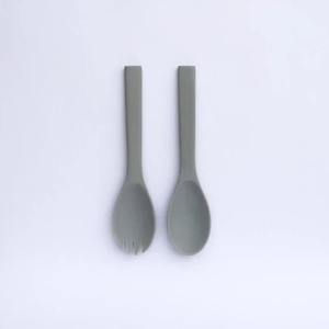 Cuillère et fourchette à salade en résine artisanales professionnelles, couverts en résine pour restaurant, hôtel, restauration, dîner et usage domestique - Product Image 6