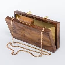 Nuevo Bolso de Mano de Madera para Eventos Nocturnos con Bordado y Logotipo Personalizado de Alta Calidad para Bodas y Fiestas, Hecho a Mano - Product Image 5