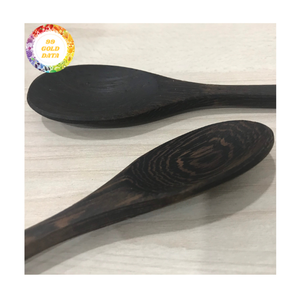Cuchara de madera Material de madera duradero para cocinar sopa y Mezclar alimentos Utensilios ecológicos de Vietnam - Product Image 6