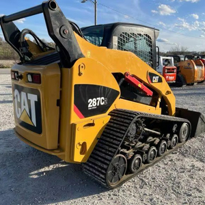 2023 peinture originale pour chargeuse compacte CAT 287C2 chargeur frontal en excellent état avec capacité de levage de 4 tonnes nominale de 3800 livres - Product Image 2