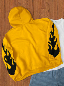 เสื้อฮู้ดผู้ชายสำหรับฤดูหนาวผลิตตามสั่งแบบแฟชั่น - Product Image 2