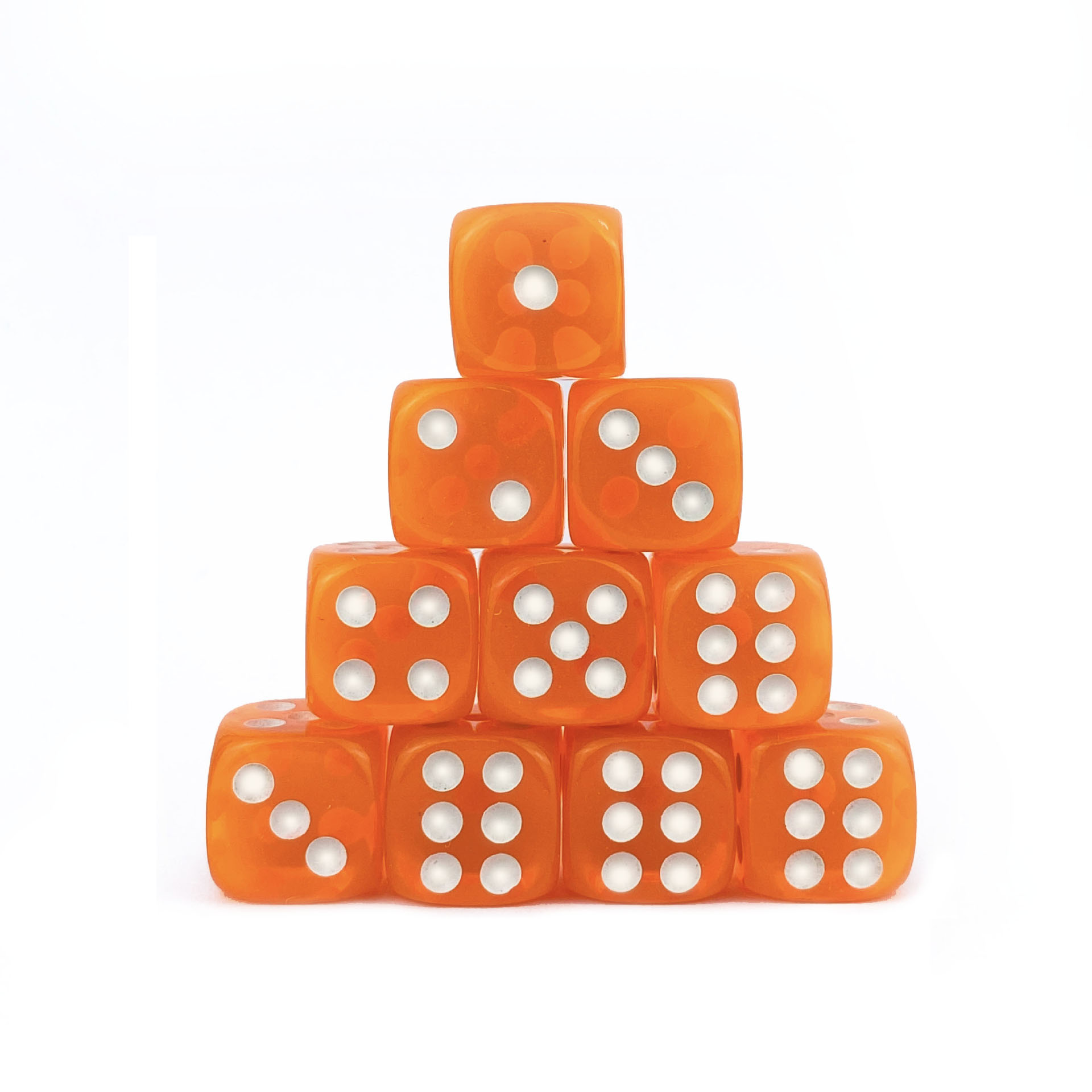 Orange foncé transparent