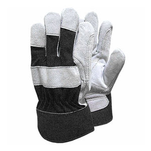 เครื่องหนังเครื่องป้องกันมือสำหรับงานก่อสร้างและงานอุตสาหกรรมทนทานและปลอดภัยชุดทำงานด้านความปลอดภัย - Product Image 1