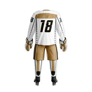 2024 buena calidad logotipo personalizado uniforme de hockey sobre hielo para adultos jóvenes equipos deportivos superventas sublimación ropa deportiva para hombres - Product Image 3