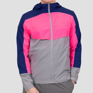Chándal cortavientos impermeable para exteriores Unisex, ropa de entrenamiento transpirable de talla grande para correr en invierno, patrón sólido - Product Image 3
