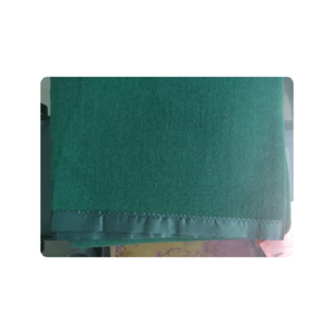 Mix Wool Green <b>Blanket</b> Durable Warm Institutional Bedding for Commercial Facilities Wholesale Bulk Export - Product Image 1