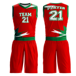 Maillot de basket-ball personnalisé respirant plusieurs styles couleur uniforme d'équipe de basket-ball - Product Image 3