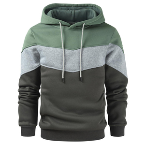 Dernier design – Sweat à capuche pour homme 100 % coton, imprimé sur mesure, manches longues, respirant, coupe-vent – OEM - Product Image 1