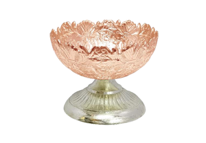 Cuenco de fruta en relieve de Color personalizado, ensaladera de aluminio hecha a mano para mesa de cocina, función desechable - Product Image 5