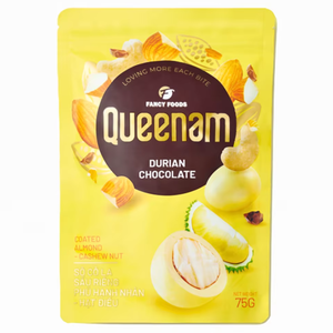 Chocolate Sólido en Grageas Premium Puro de Alta Calidad HALAL OEM/ODM, Nueces de Anacardo y Almendras Cubiertas de Durian, 75G, Empaque Personalizado para Exportación - Product Image 1