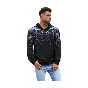 High Demand Quality Wholesale Custom Breathable Thick Oversized Solid Fleece Men's Hoodie Sublimation Cotton Polyester for - Product Image 1
