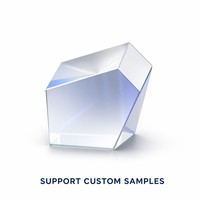 Pentaprisme optique BK7 personnalisé pour viseur d'appareil photo, télescope et instruments de topographie