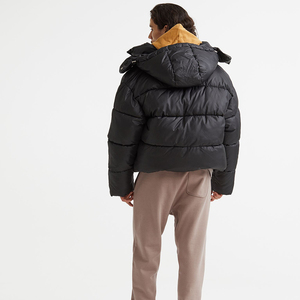 Ensemble de jogging de sport pour hommes de haute qualité pantalon de survêtement épais en coton personnalisé avec survêtement en tissu de toile à capuche - Product Image 6