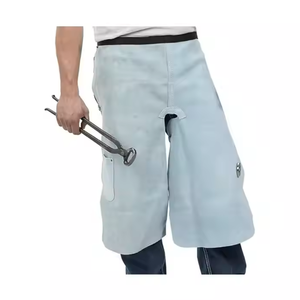 Farrier profesional Delantal completo Chap en cuero de vaca de fuerza para herraduras de caballos y aseo Instrumentos veterinarios ecuestres - Product Image 5