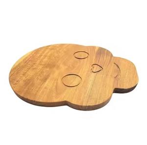 100% accessoires de cuisine de planche à découper en bois naturel pour légumes et fruits tranchage but de coupe vente chaude - Product Image 1