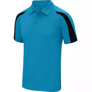 Polo azul en blanco con diseño negro barato, ropa deportiva de secado rápido de alta calidad, camiseta Polo de Rugby, ropa deportiva, ropa de fútbol de Rugby - Product Image 1