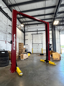 Elevador de autos hidráulico de 2 postes para trabajo pesado de 12,000 lbs, equipo de taller de reparación de automóviles en venta - Product Image 4