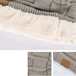 หมวกบีนนี่แจ็คการ์ดวัสดุทนทานปรับแต่งโลโก้ของคุณเอง - Product Image 6