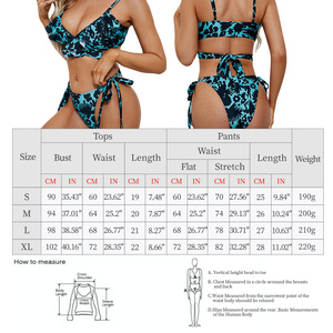 Women Two Piece <strong>Bikini</strong> Set Custom <strong>String</strong> Push up Deep-<strong>V</strong> Bathing Suit Female Girls Swimwear &amp; Beachwear Swimsuit - Product Image 5