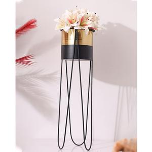 แจกันดอกไม้โลหะสำหรับห้องนั่งเล่นและห้องนอนดีไซน์เป็นเอกลักษณ์ - Product Image 6