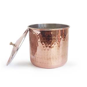 Turco hecho a mano martillado a mano Safran cobre especias y almacenamiento de hierbas, contenedor, azucarero Color cobre con diferentes tamaños - Product Image 2