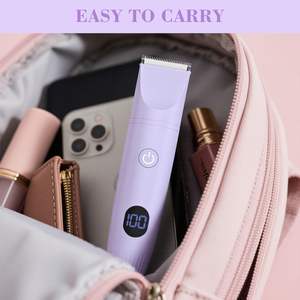 Nueva Depiladora Eléctrica para Mujer, Depiladora Húmeda y Seca de Doble Cuchilla, Resistente al Agua IPX7, Recortadora Corporal para Bikini, Rostro, Axilas, Piernas y Brazos - Product Image 2