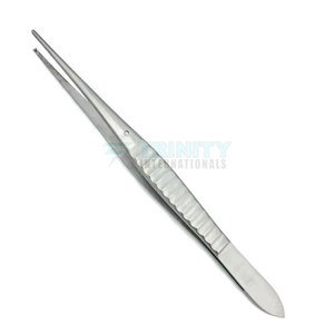 Pinces à pansements en acier inoxydable à long manche 25cm 30cm, ensemble d'instruments manuels réutilisables et légers pour la chirurgie - Product Image 2