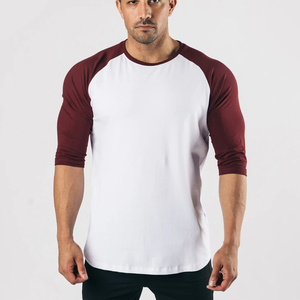 Camisetas de algodón de verano de alta calidad para hombre, camisetas sencillas elásticas con cuello redondo, camisetas nuevas sólidas, ropa informal, ropa de calle para hombre, camisetas geniales - Product Image 1