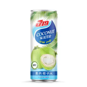 250ml J79 Kokos wasser mit Frucht fleisch Nie aus Konzentrat Natürlicher Saft nur Vietnam Lieferanten Hersteller