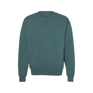 Personnalisable Noir Goutte Épaule Ras Du Cou Pull Sweat-shirt Surdimensionné Ras Du Cou Imprimé Personnalisé - Product Image 5