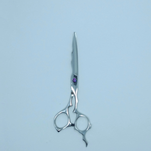 Nouveau ciseaux de coupe de barbier en acier inoxydable poudre multicolore Salon de coiffure cisaillement lame droite outil de beauté - Product Image 1