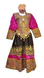 Vestidos afganos vintage 2025 vestidos tradicionales hechos a mano Salwar Kameez Dupatta conjunto completo vestidos tribales étnicos - Product Image 6