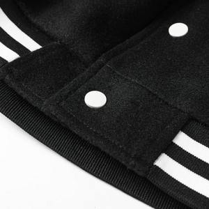 Chaqueta de Béisbol Varsity Personalizada para Hombre, Cuello Alto, Tela de Lana, Primavera/Invierno, Logotipo Frontal, Reversible e Impermeable - Product Image 5