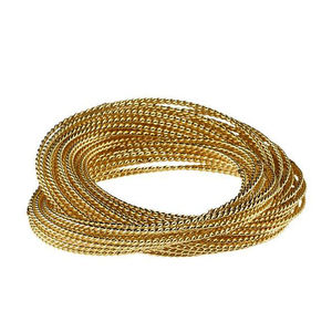 Rond de serviette Dieu en métal, Rond de serviette plaqué or en fer forgé, Rond de serviette de Noël - Product Image 6