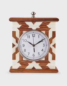 Ak Brass European Style Silent Desk Alarm <b>Clock</b> with Night Light Creative Analog <b>Table</b> <b>Clock</b> for Home Office and Kids Room - Product Image 1