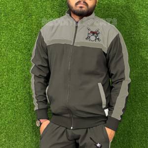 Survêtement de sport personnalisé décontracté 2 en 1 avec logo personnalisé, sweat-shirt à capuche et pantalon de jogging pour hommes - Product Image 5