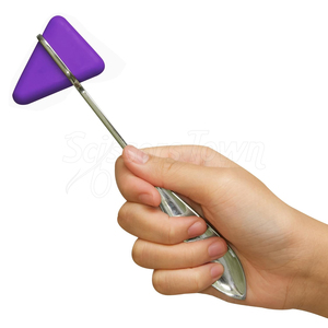 Martillo de reflejo Taylor con mango Morado para examen neurológico profesional y pruebas de diagnóstico de reflejos médicos - Product Image 6