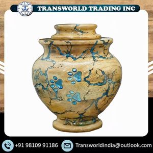 Custom Engraved Luxury Wooden Pet Urn <b>Box</b> for Dog Cat Ashes Personalized <b>Memorial</b> Burial <b>Keepsake</b> Storage Teardrop Shape - Product Image 2