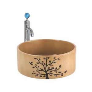 Vistaar อ่างล้างหน้าบนโต๊ะทำจากเซรามิกมีคุณภาพอ่างล้างจานบนท้องฟ้ามีเอกลักษณ์ไม่เหมือนใคร - Product Image 2